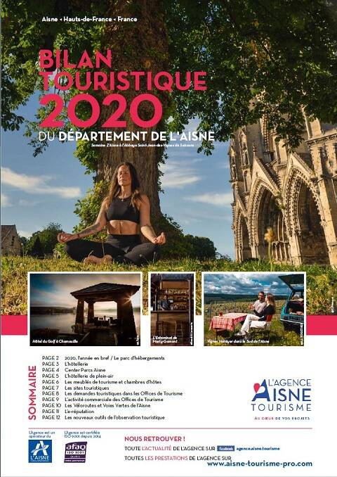 bilan touristique de l'Aisne  2020